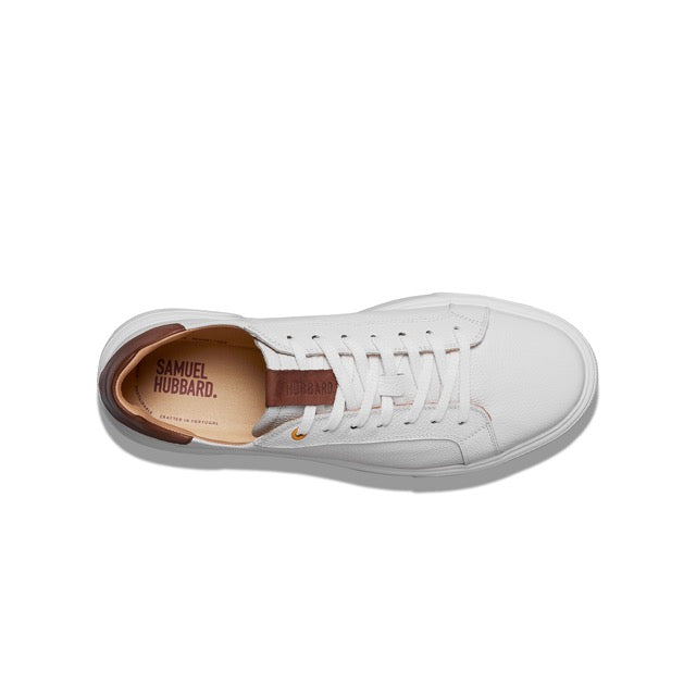 Samuel Hubbard Men's Sunset Sneaker 2.0 M1670-110 Blanc - Dealorys