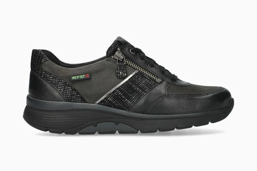 Sano IZAE Black Metallic Ceylan 9914 par Mephisto - Dealorys