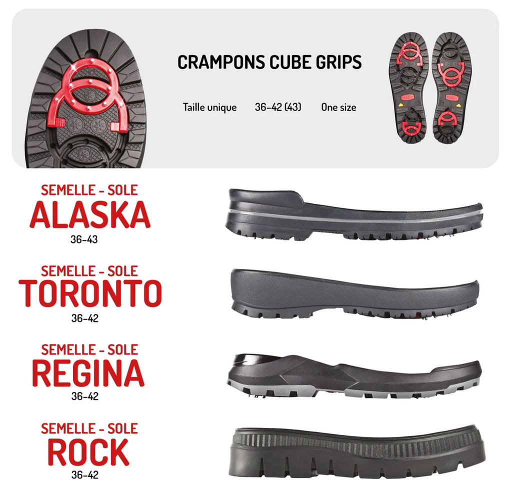 Crampons cube de rechange - Dealorys