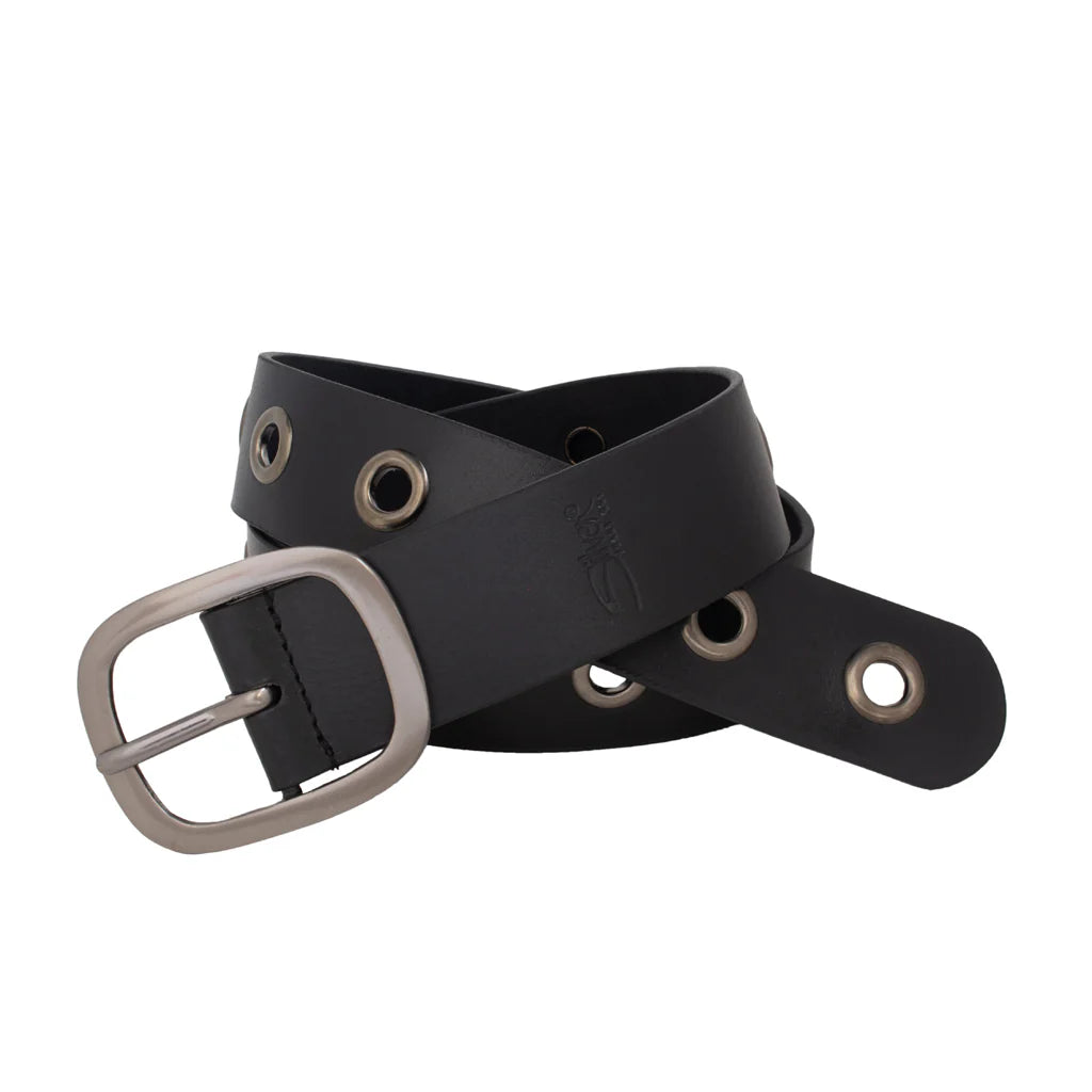 Silver Jeans & Co Women's Heavyweight Genuine Leather Belt S526-04 Noir - Dealorys
