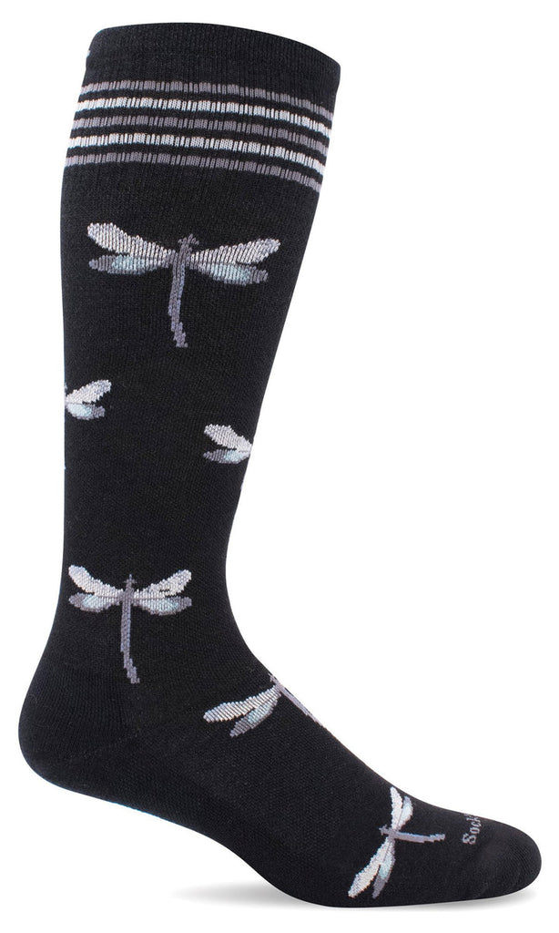 Sockwell Dragonfly SW106W Black 900 | Compression Graduée Modérée 15-20mmHg - Dealorys