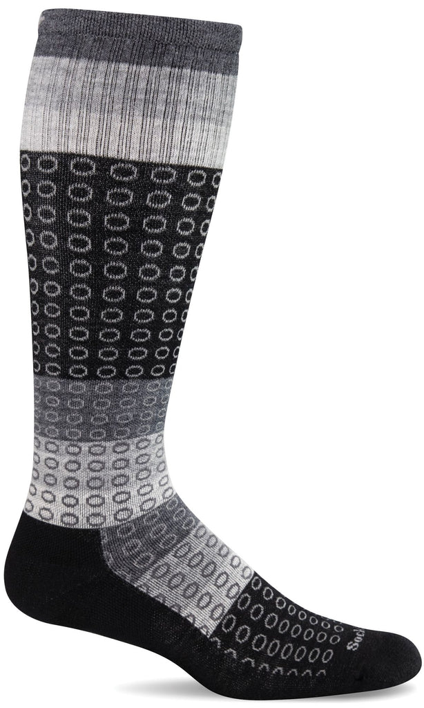 Sockwell Full Circle WIDE CALF FIT SW154W Noir 900 | Compression Graduée Modérée 15-20mmHg - Dealorys