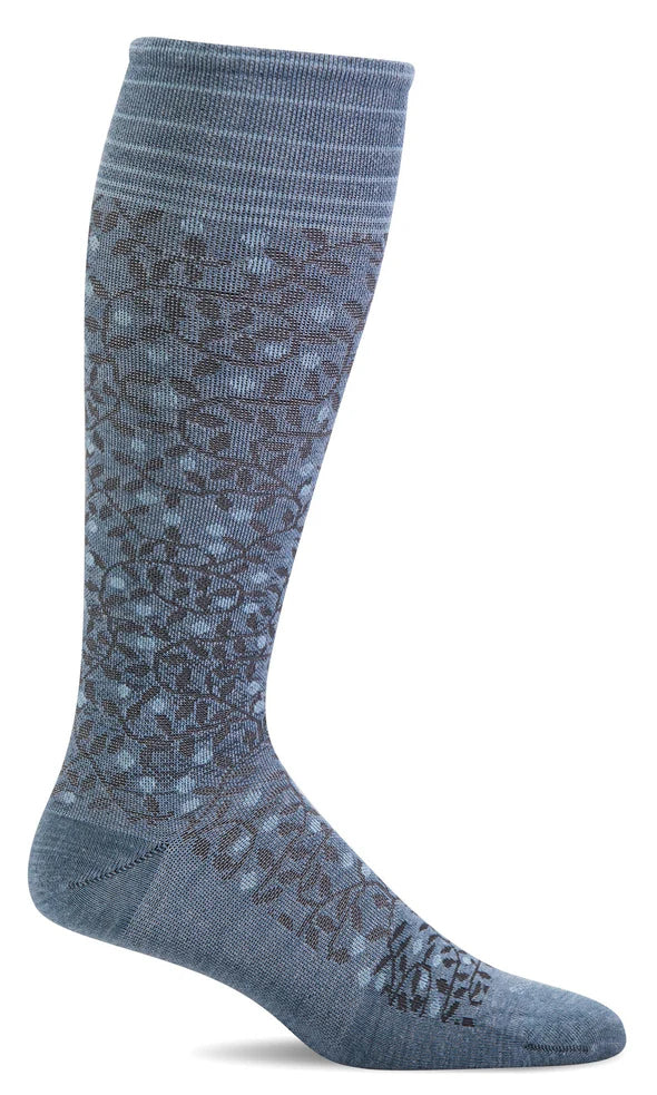 Sockwell New Leaf SW37W Bluestone 660 | Compression Graduée Ferme 20-30mmHg - Dealorys
