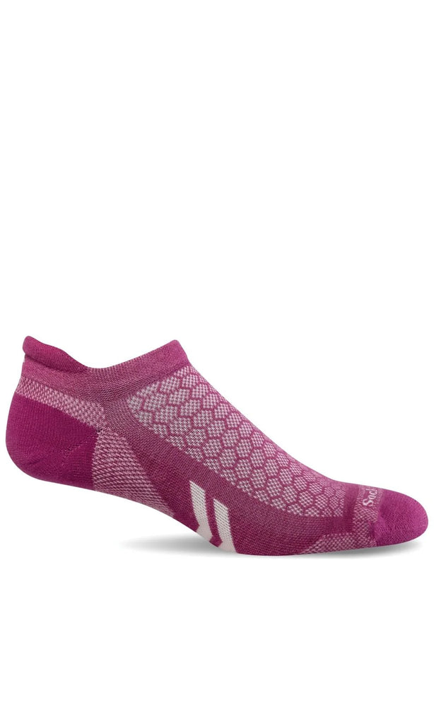 Sockwell Incline II Micro SW101W Raspberry 530 | Compression Modérée 15-20mmHg - Dealorys