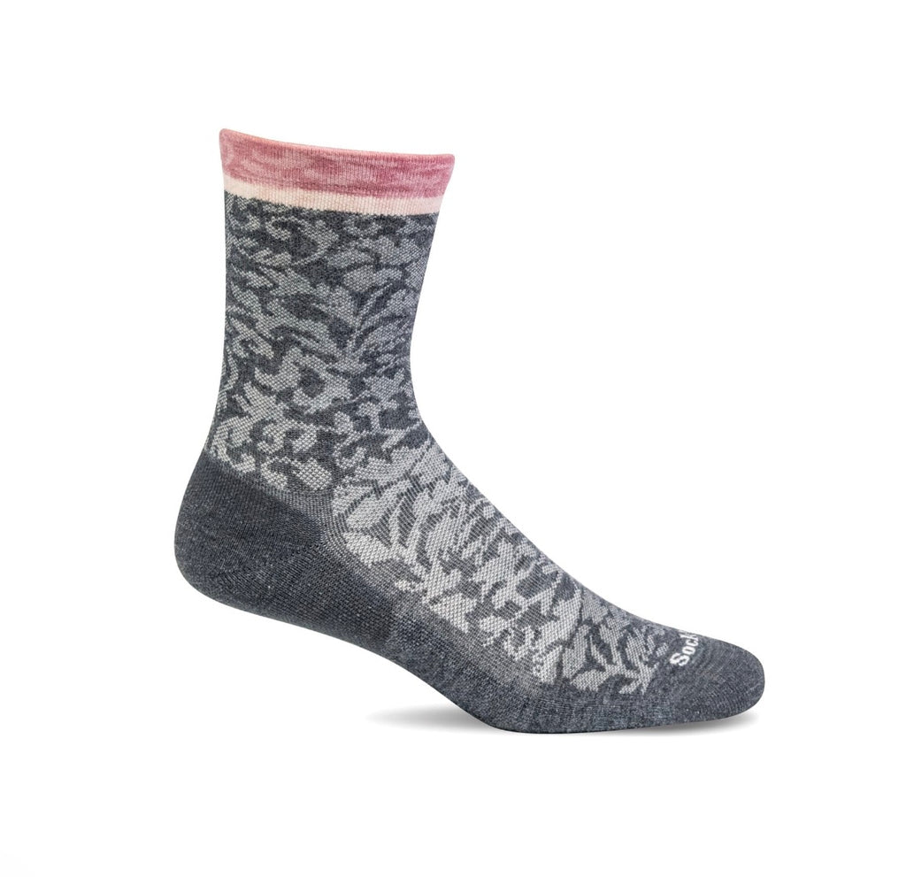 Sockwell Plantar Crush-Crew SW32W Charcoal 850 | Soulagement de la Fasciite Plantaire - Dealorys
