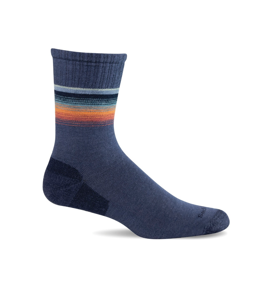 Sockwell Plantar Cush Crew II SW110M Denim 650 | Fasciite Plantaire - Dealorys