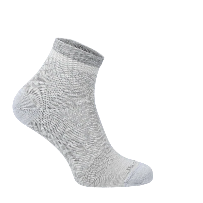 Sockwell Plantar Ease Qtr. SW62W Ash 805 | Soulagement de la Fasciite Plantaire - Dealorys