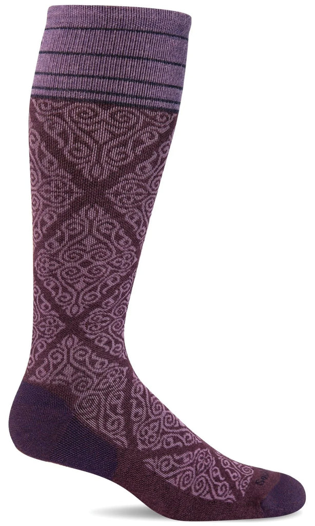 Sockwell The Raj SW70W Blackberry 340 | Compression Graduée Ferme 20-30mmHg - Dealorys