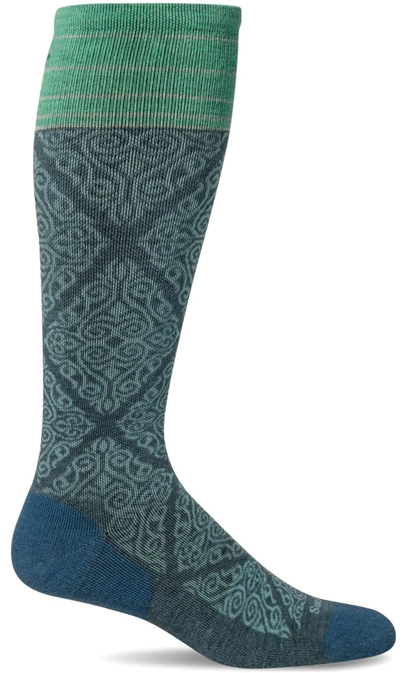 Sockwell The Raj SW70W Blue Ridge 625 | Compression Graduée Ferme 20-30mmHg - Dealorys