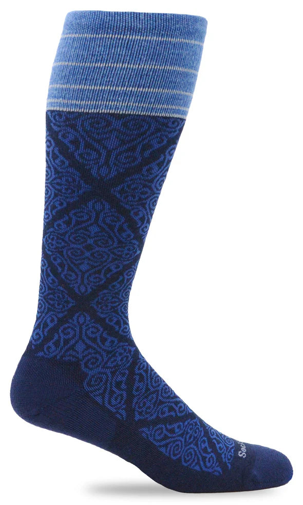 Sockwell The Raj SW70W Navy 600 | Compression Graduée Ferme 20-30mmHg - Dealorys
