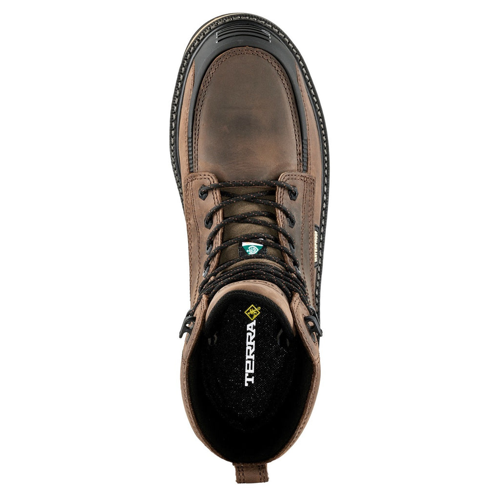 Terra Footwear 8" IRONSTONE 839FDB Brown - Dealorys