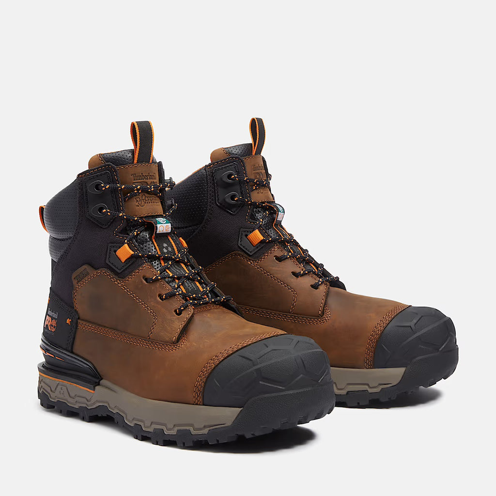 Timberland Pro BOONDOCK ULTRALIGHT 6" TB0A63GK MDBRN | Composite Toe & Imperméable - Dealorys