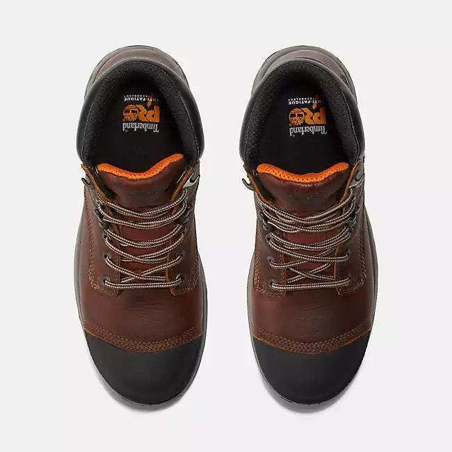 Timberland Pro 8" Boondock Brun 89646 Bottes de Travail pour Homme en Composite Imperméable isolé - Dealorys