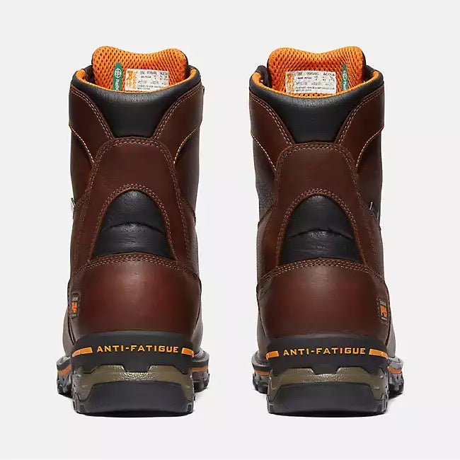 Timberland Pro 8" Boondock Brun 89646 Bottes de Travail pour Homme en Composite Imperméable isolé - Dealorys