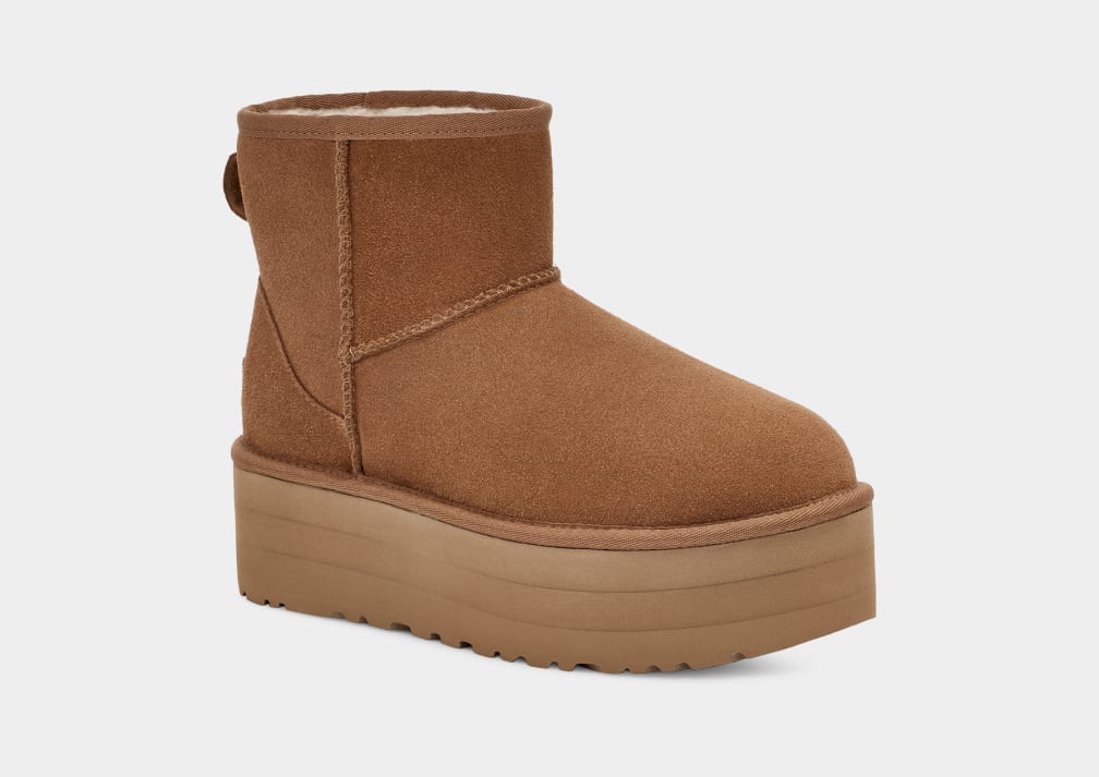 UGG Classic Mini Platform 1134991 Chestnut - Dealorys