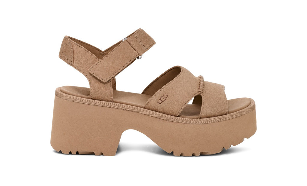 UGG New Heights Ankle Strap 1167475 Mustard Seed - Dealorys