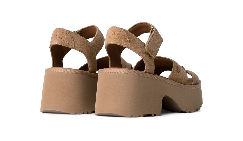 UGG New Heights Ankle Strap 1167475 Mustard Seed - Dealorys