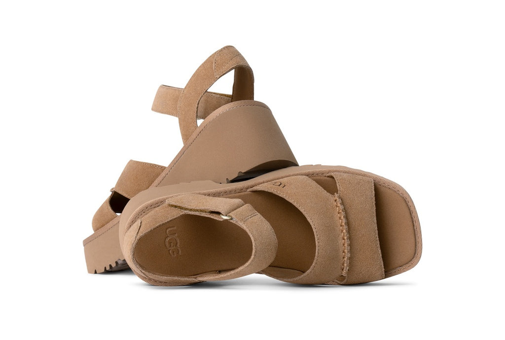 UGG New Heights Ankle Strap 1167475 Mustard Seed - Dealorys