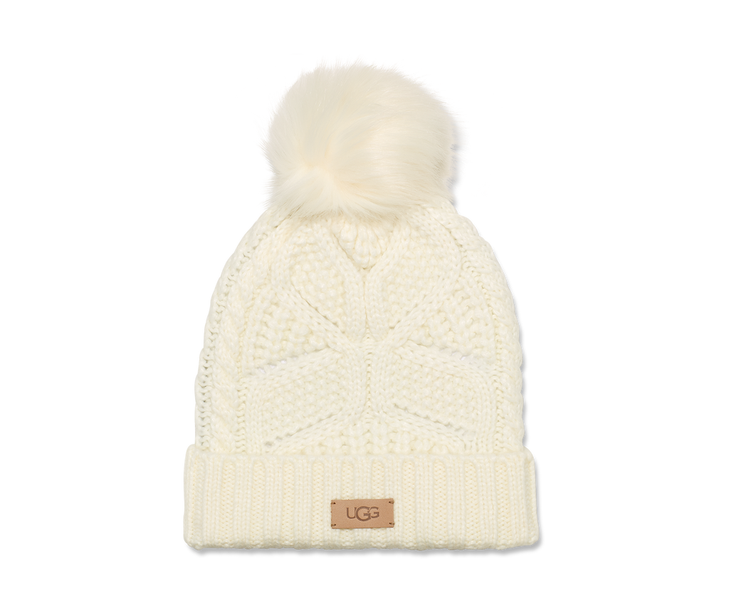 UGG Tuques tricotées avec pompon 100819 - Dealorys