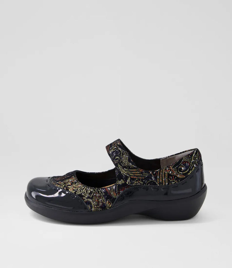 ZIERA Gummibear W-ZR ZR10029 Black Royal Print - Dealorys