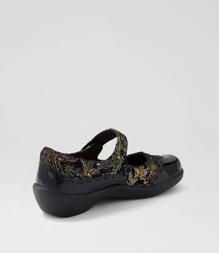 ZIERA Gummibear W-ZR ZR10029 Black Royal Print - Dealorys