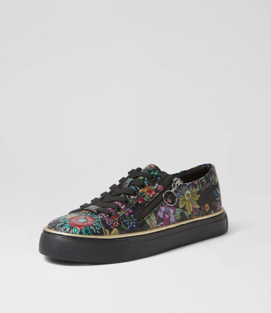 ZIERA Pamela XF ZR10059 Black Floral - Dealorys