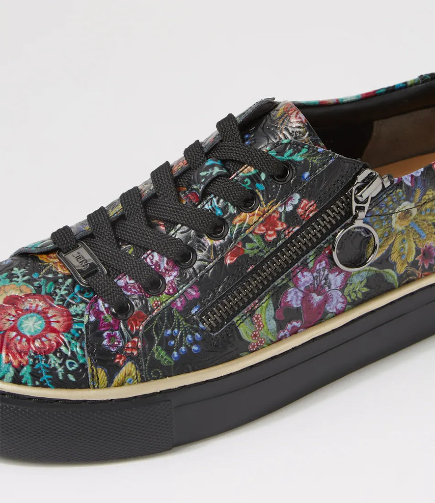ZIERA Pamela XF ZR10059 Black Floral - Dealorys