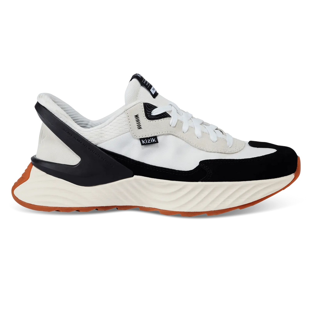 kizik Monaco MMON2504 White/Black  - Dealorys