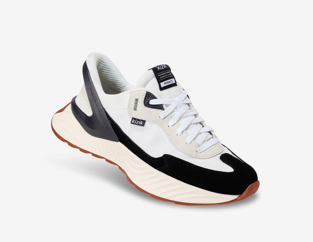kizik Monaco MMON2504 White/Black  - Dealorys