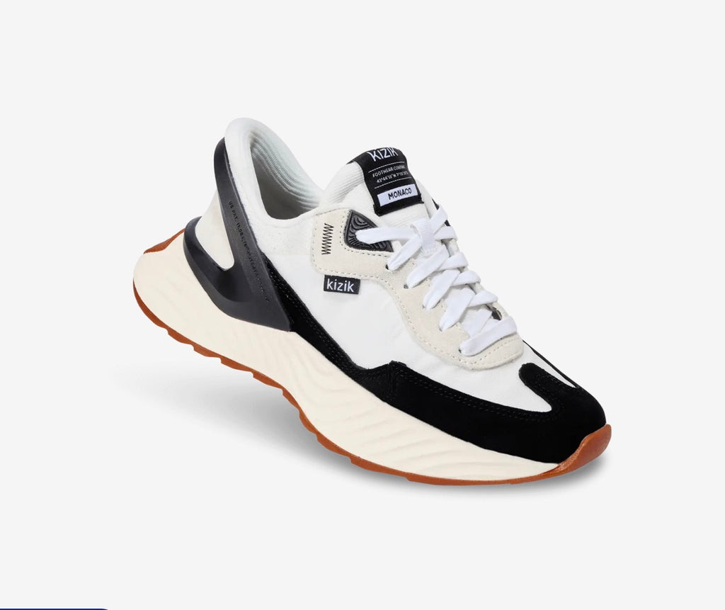 kizik Monaco WMON2503 White/Black - Dealorys