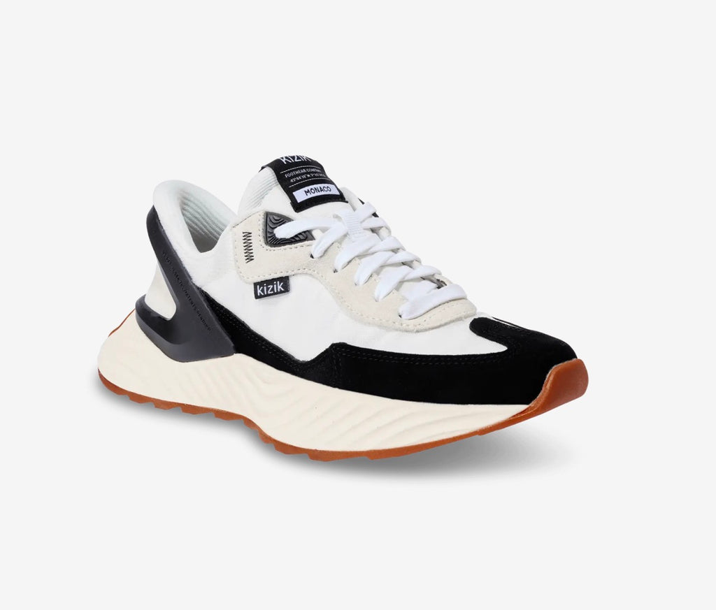 kizik Monaco WMON2503 White/Black - Dealorys