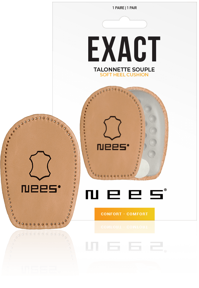 NEES Exact - Talonnette en cuir veritable - Dealorys