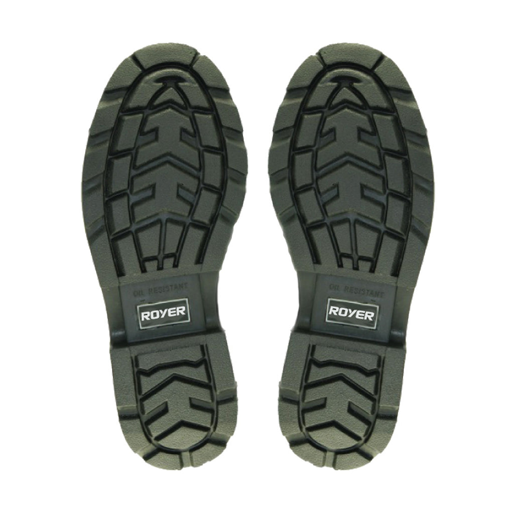 Royer 5002DD Noir Botte de Travail Cap et Semelle en Acier CSA - Dealorys