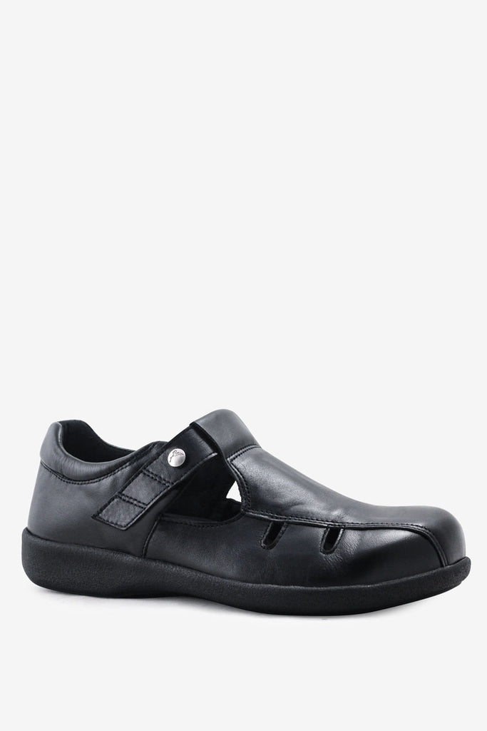 Ortomedical by Arcopedico DOCTOR GREY 6325 Noir | Chaussures orthopédiques larges - Dealorys
