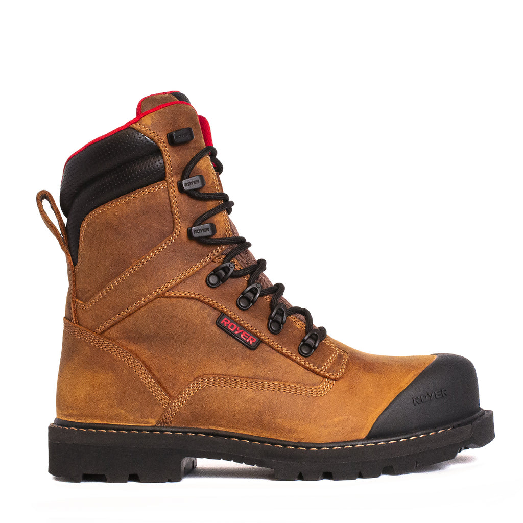 Royer 8990RT REVOLT MEGAGRIP PRO BRUN CAFE Bottes de Travail CSA - Dealorys