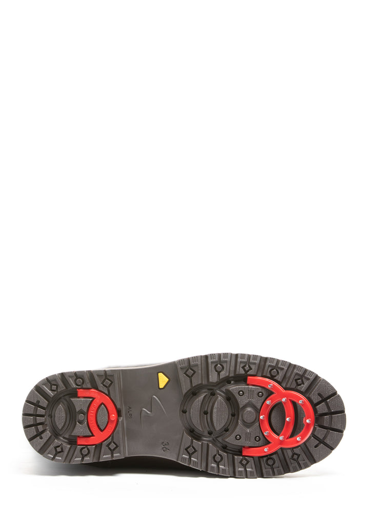 Anfibio NORWAY II 7814-22 Noir | Bottes d'hiver avec crampons Fait au Canada - Dealorys