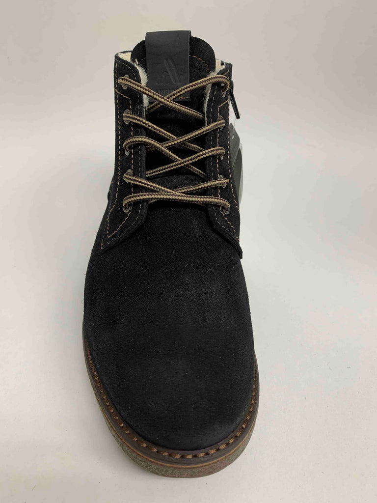 Anfibio 9409 ERIK Suède Noir Bottes d'hiver pour homme FAIT AU CANADA - Dealorys