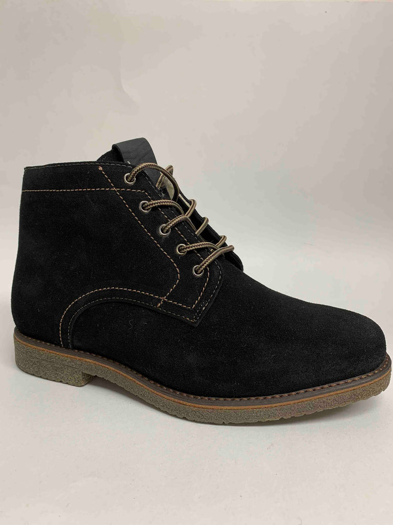 Anfibio 9409 ERIK Suède Noir Bottes d'hiver pour homme FAIT AU CANADA - Dealorys