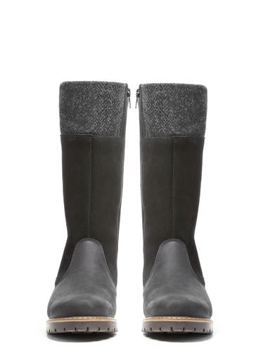 Anfibio LAURENTIA 8201C Noir Largeur B Bottes d'hiver avec crampons FAIT AU CANADA - Dealorys