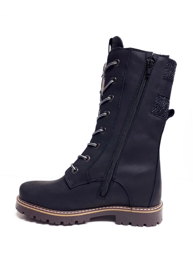 Anfibio ENYA II 8002C Noir Bottes d'hiver avec crampons FAIT AU CANADA - Dealorys