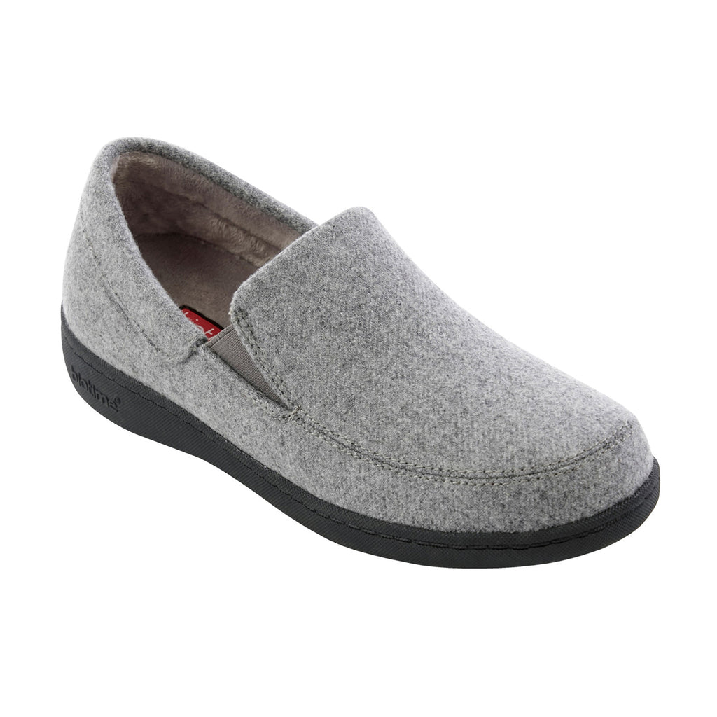 Biotime DANIELLA Gris Pantoufles pour Femmes avec Semelles Amovibles pour Orthèses - Dealorys