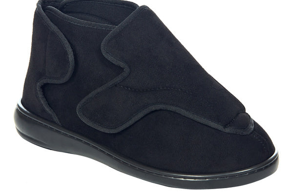 Biotime DORIEN Noir Chaussure pour femmes ou hommes avec Semelle Amovible pour Orthèse - Dealorys
