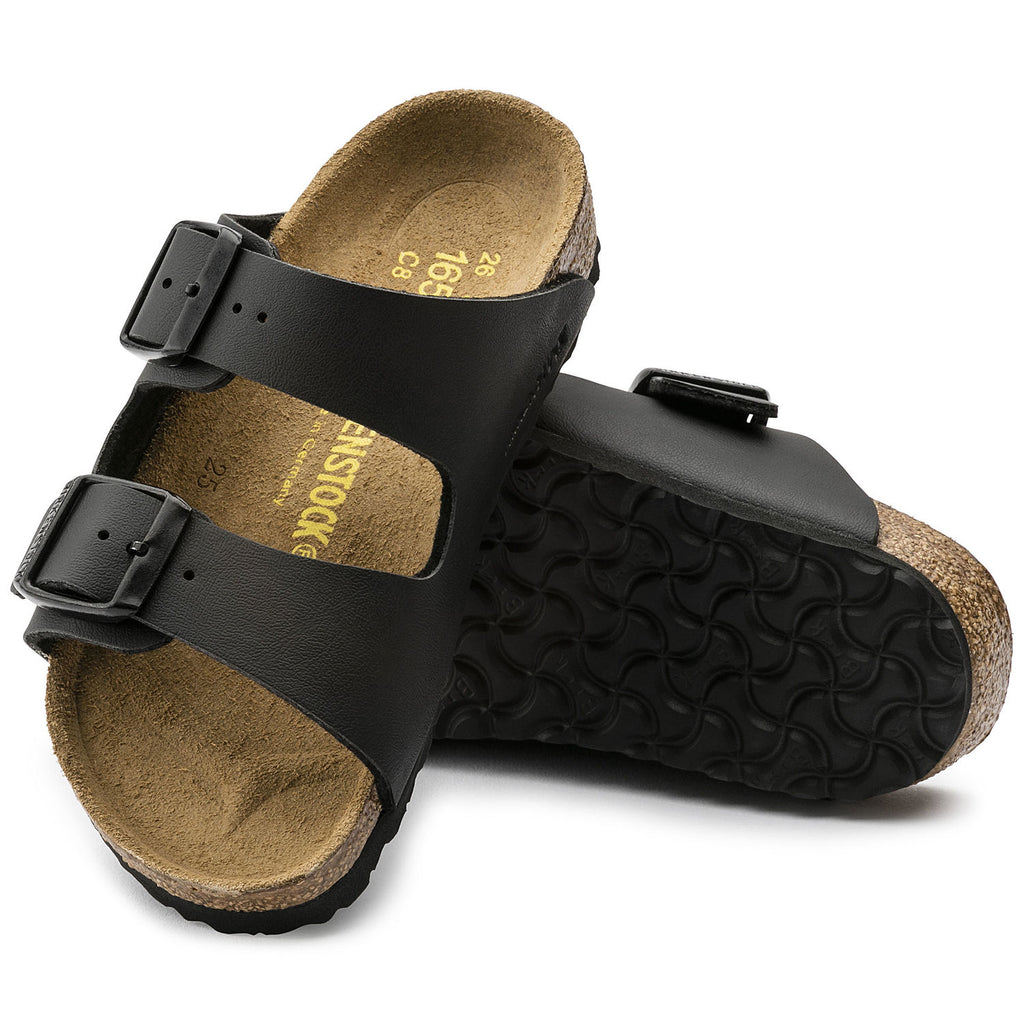 Birkenstock ARIZONA 555123 Noir Birko-Flor Enfants Largeur Étroite - Dealorys