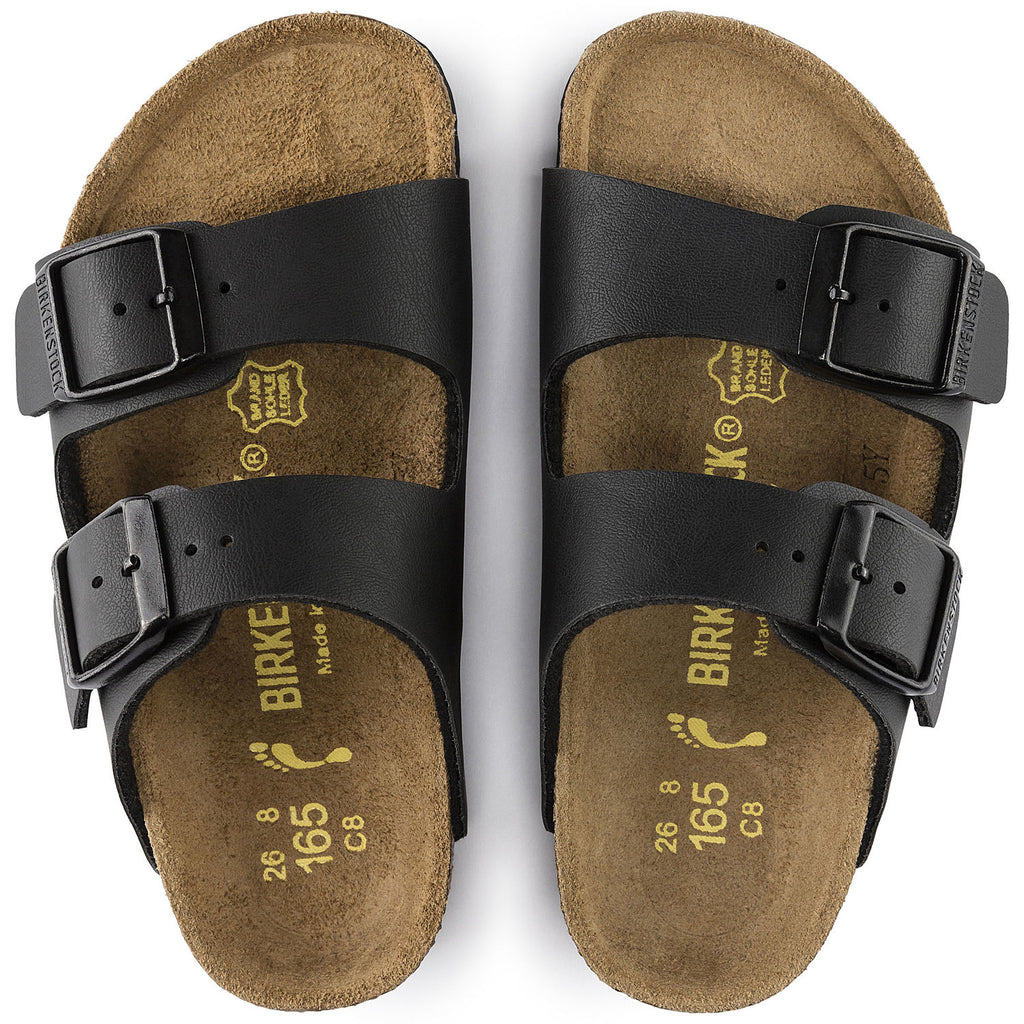 Birkenstock ARIZONA 555123 Noir Birko-Flor Enfants Largeur Étroite - Dealorys