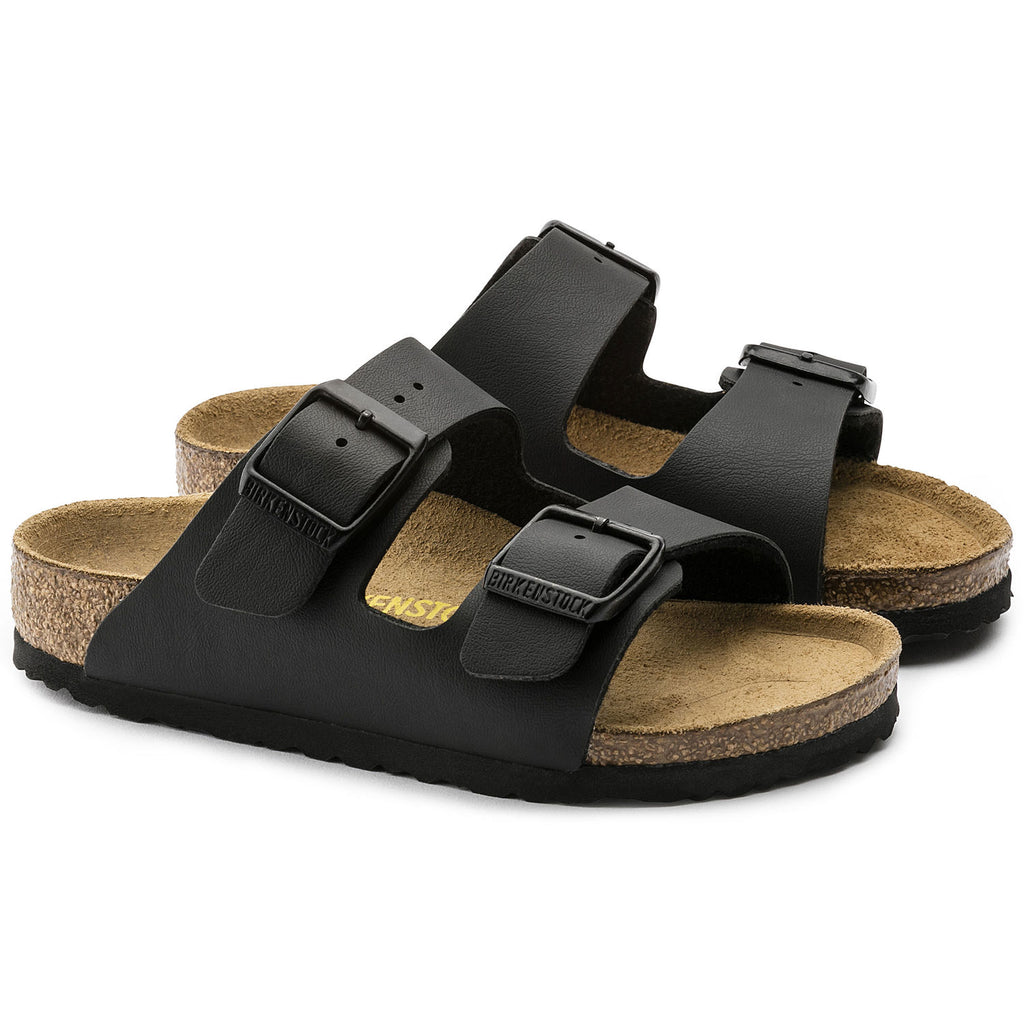 Birkenstock ARIZONA 555123 Noir Birko-Flor Enfants Largeur Étroite - Dealorys