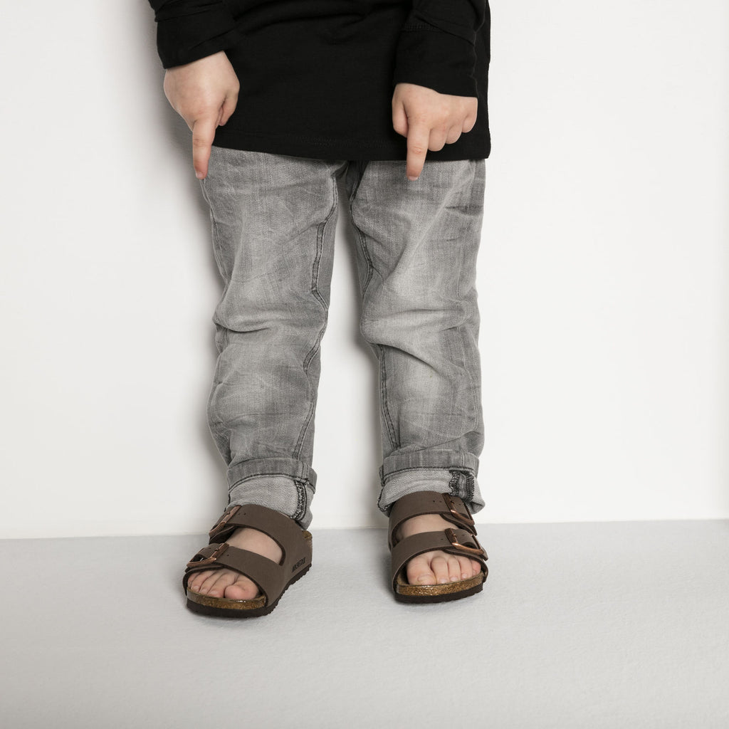 Birkenstock ARIZONA 552893/151183 Mocca Enfants Largeur Étroite - Dealorys