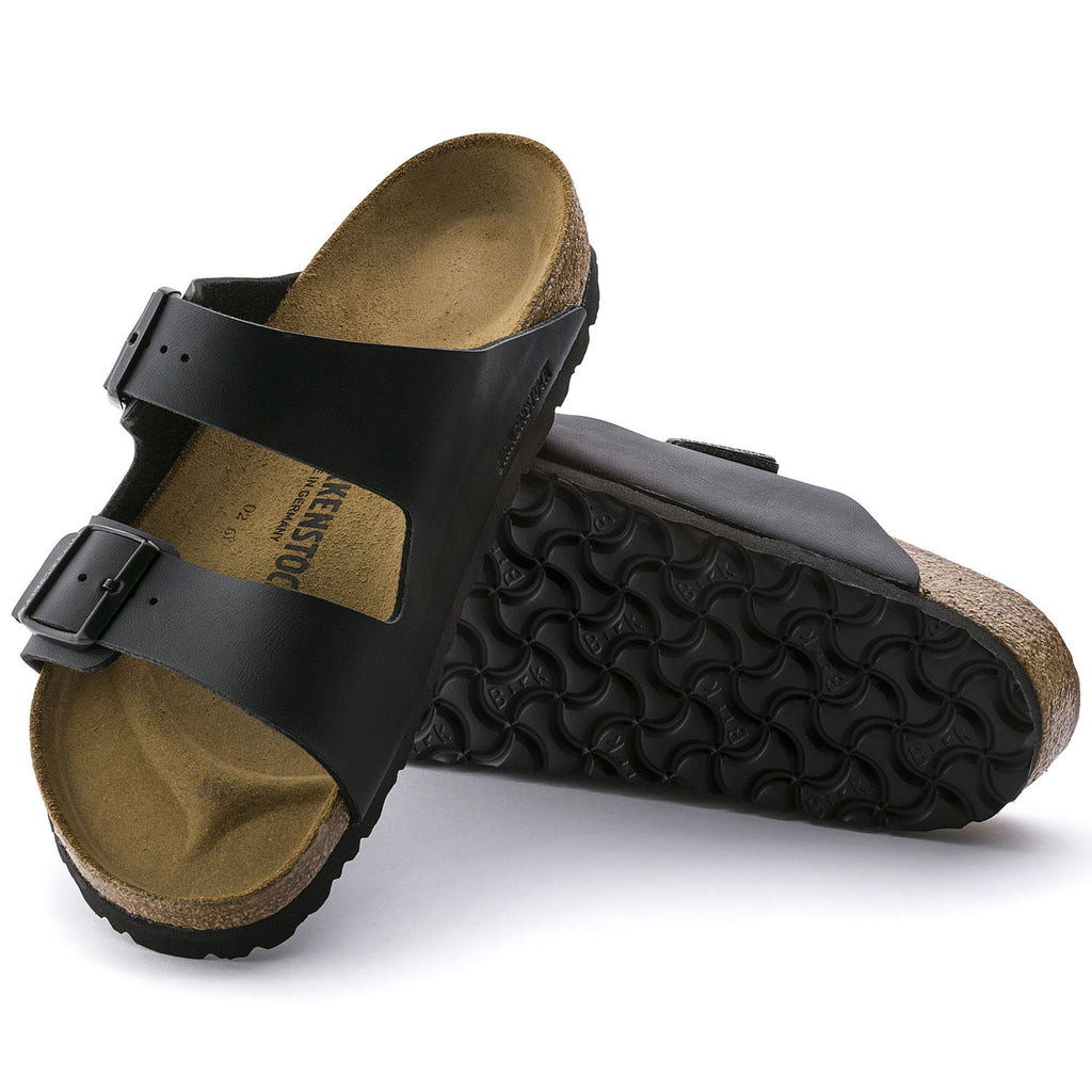 Birkenstock Arizona 051793 Noir Birko Flor Largeur Étroite - Dealorys