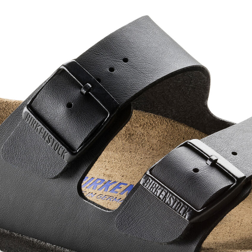 Birkenstock ARIZONA SOFT 0551251 Noir | Birko-flor Largeur Régulière - Dealorys