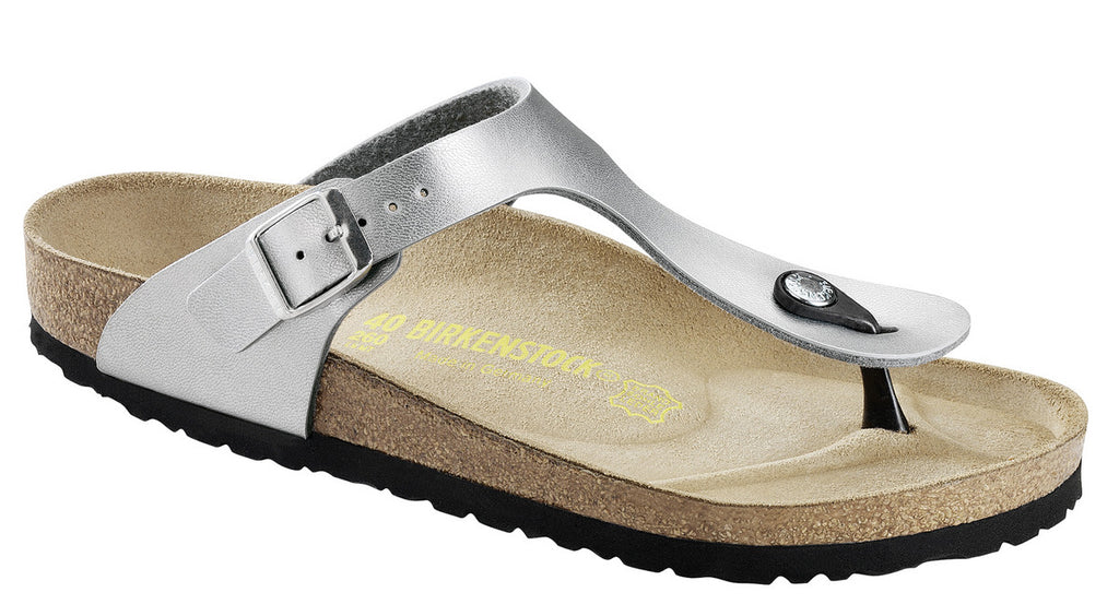 Birkenstock Gizeh Kids 846151 Silver Sandales pour ENFANTS largeur régulière - Dealorys