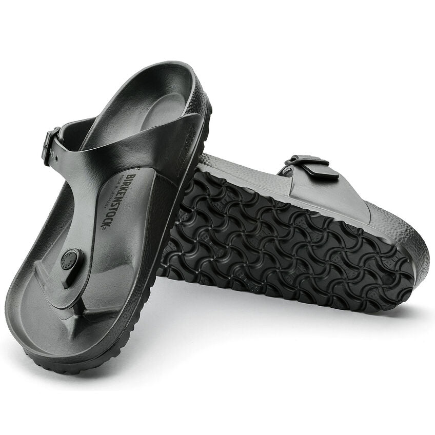 Birkenstock GIZEH EVA 1001505 Metallic Anthracite | EVA Largeur Régulière - Dealorys